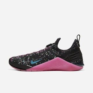 Tenisi Nike React Metcon AMP Dama Negrii Roz Verzi Albastri | ADNV-91832